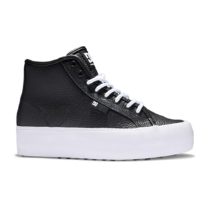 DC SHOES Manual hi wnt ADJS300286 BLACK/WHITE (BKW)