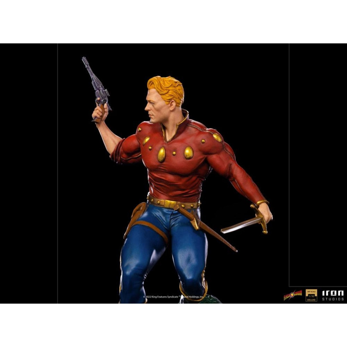 The The Flash Gordon Deluxe Art Scale Statua 1/10 The The Flash Gordon 26 Cm Iron Studios