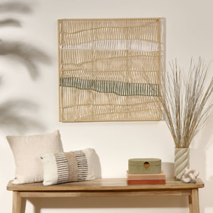 Décoration murale Henry 80x80cm beige