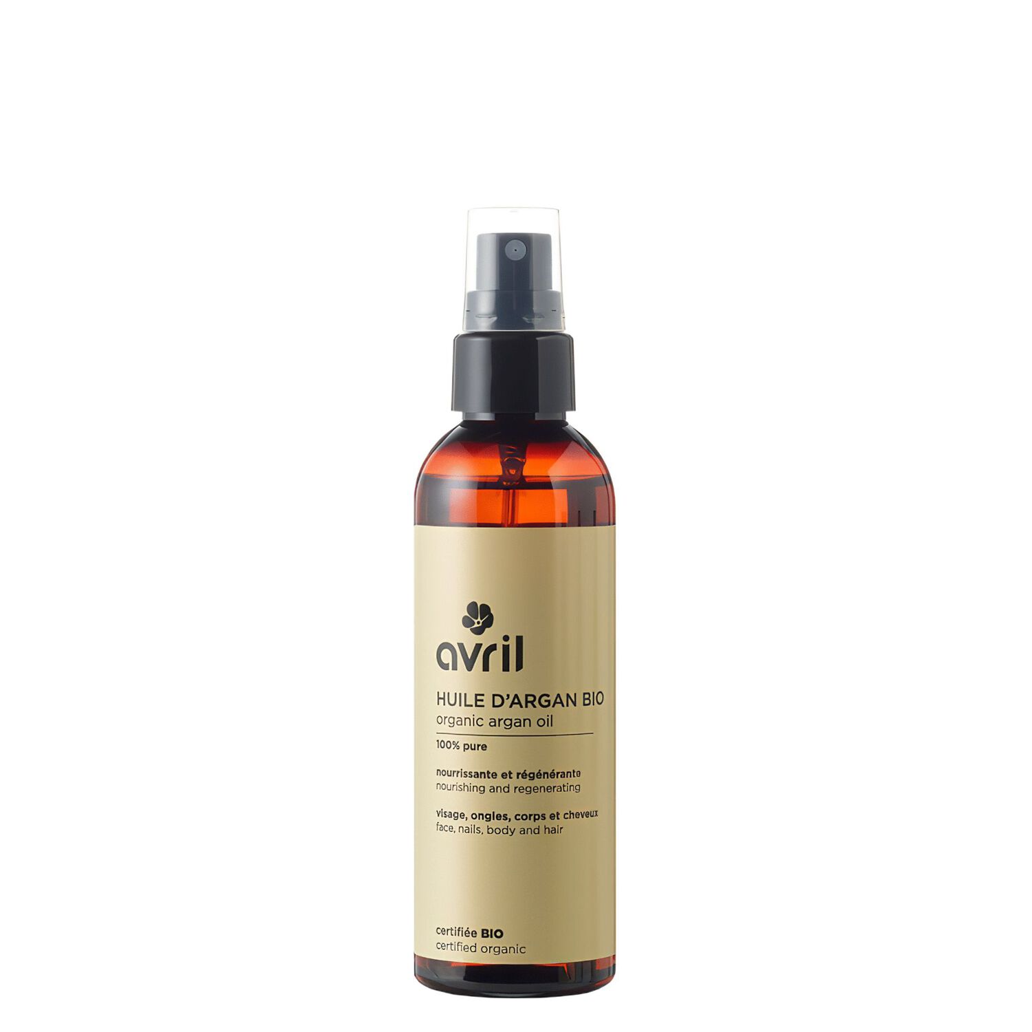 Huile végétale  - Huile d'Argan Certifiée bio 100  ml
