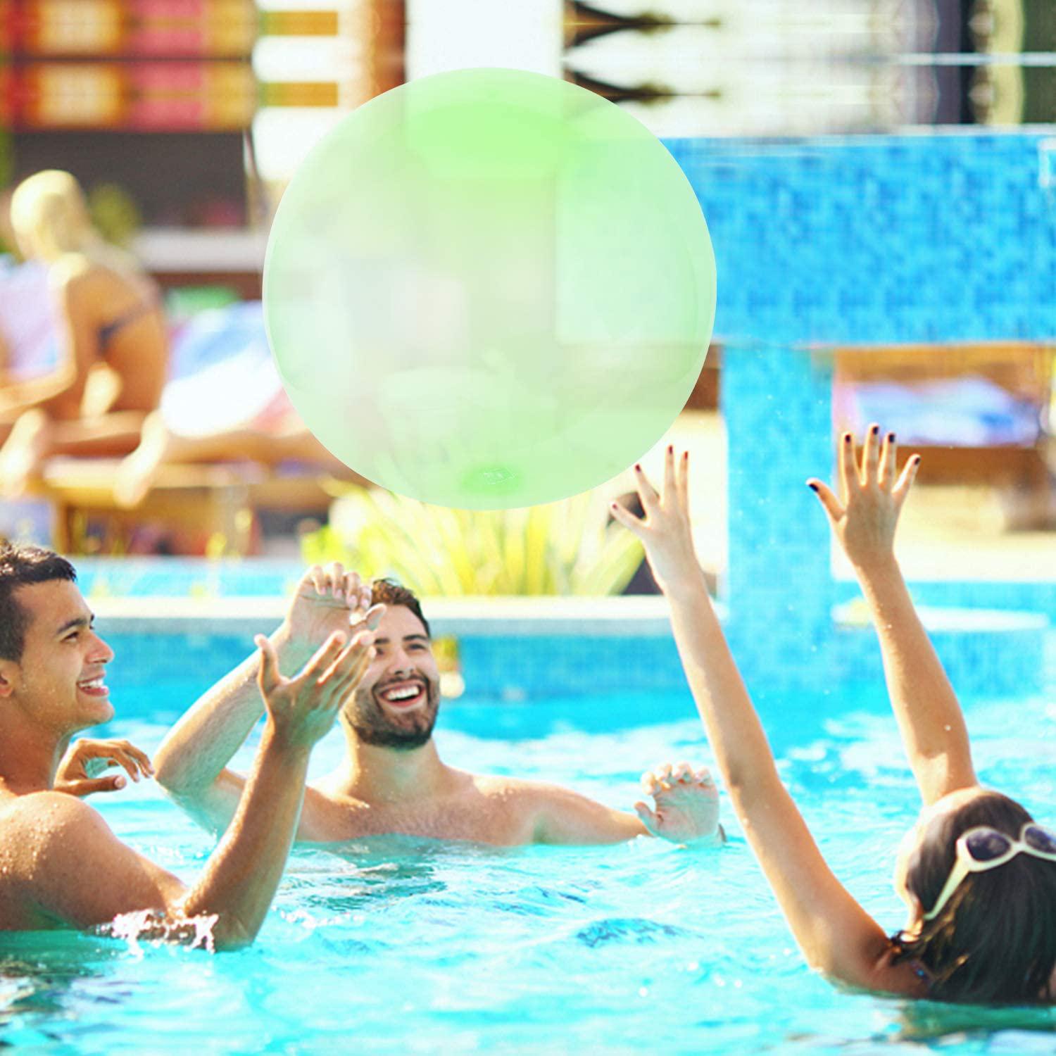 Palla a bolle gigante. Gonfiabile ad acqua o ad aria, 70 cm.