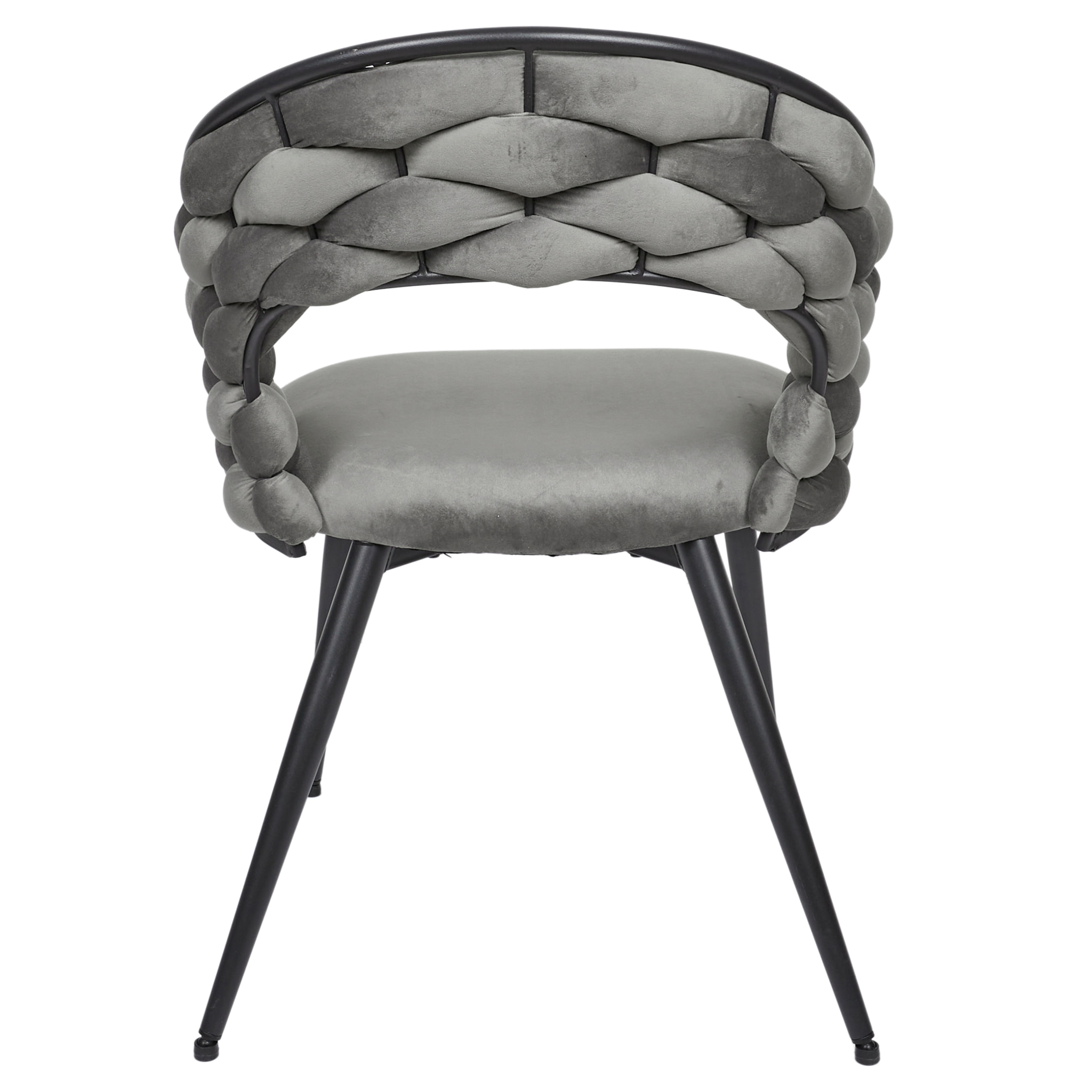 Chaise Sawyer Gris - Lot de 2