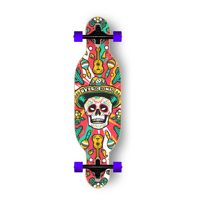 Longboard Hydroponic DT KIDS MEXICAN 2.0 RED