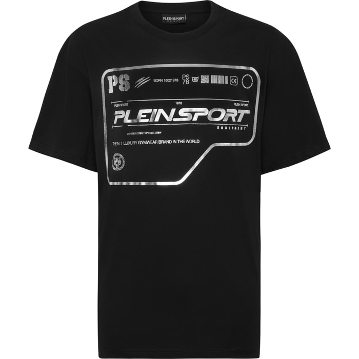 PLEIN SPORT Camiseta de cuello redondo y manga corta