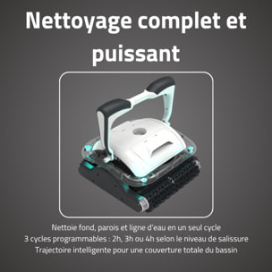 Bestway Robot piscine Raptor nettoyage fond et parois 45 m² max