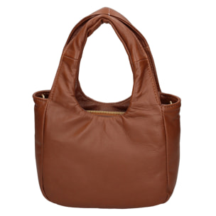 Borsa a mano da donna - Modello Virna - Vera Pelle - 17.0 x 24.0 x 8.0 cm