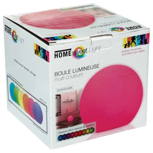 Boule LED - blanc - D18 - 5 cm