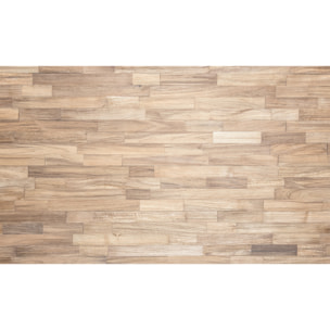 Revêtement sticker sol - PARQUET PETITS BOIS - Rouleau adhésif Protection Anti-dérapant