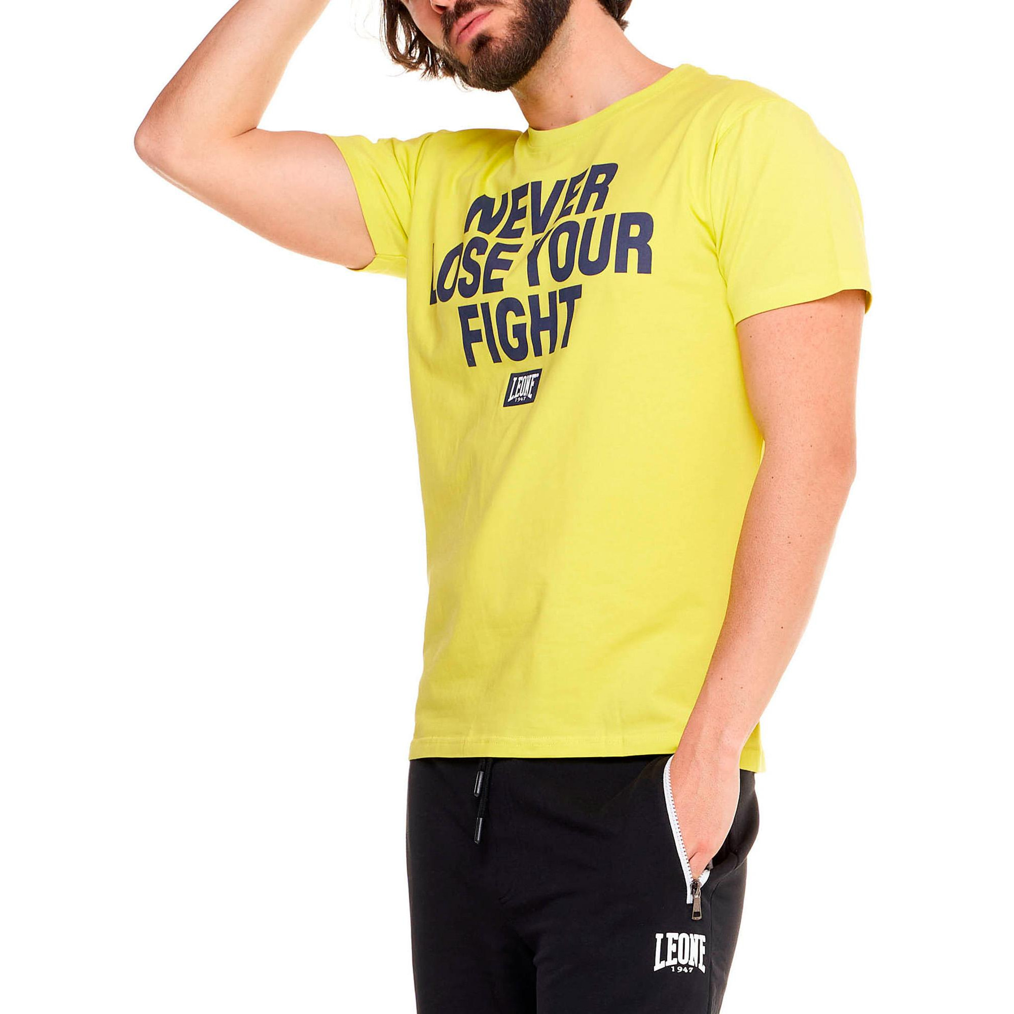 T-shirt a maniche corte da uomo Fight Fluo