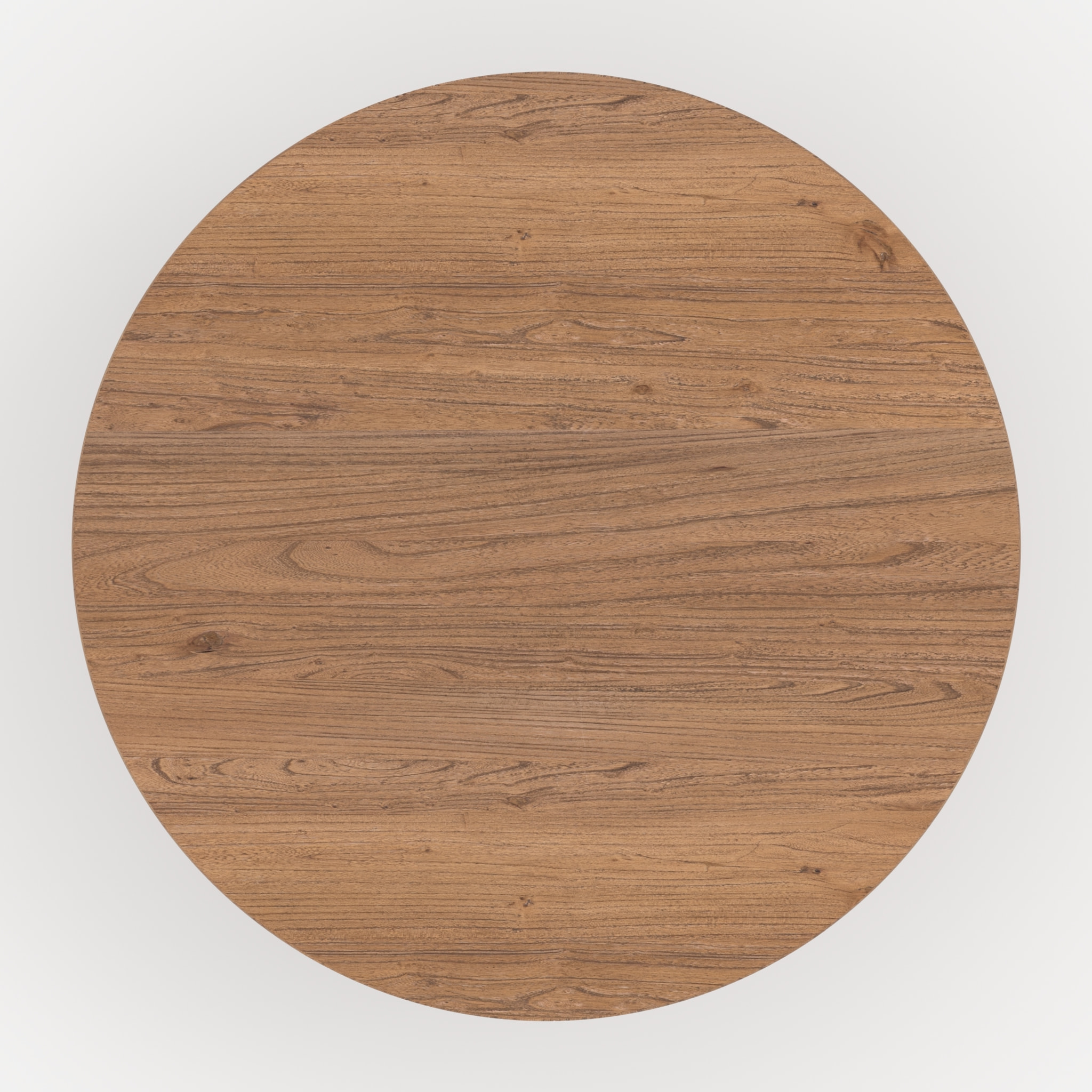 Table ronde en bois d'orme 4 personnes - Gulia