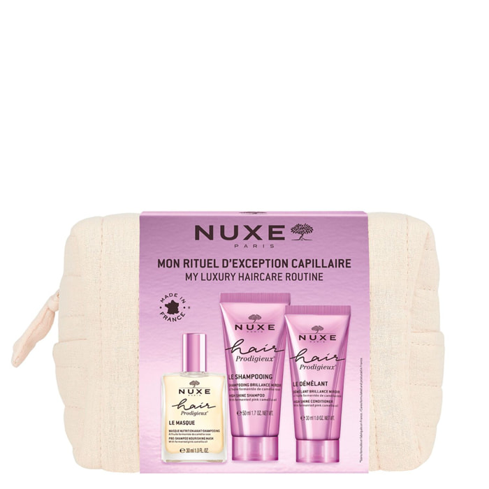 Hair Prodigieux - Trousse Mon Rituel d'Exception Capillaire - Shampooing 50 ml + 2 Produits