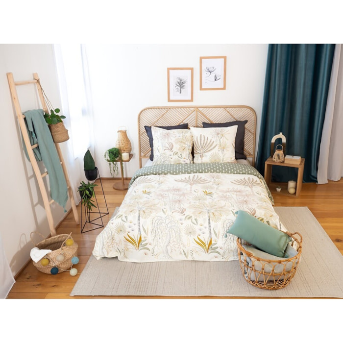 Parure Housse De Couette 3pcs 100% coton 57fils Tinguelie