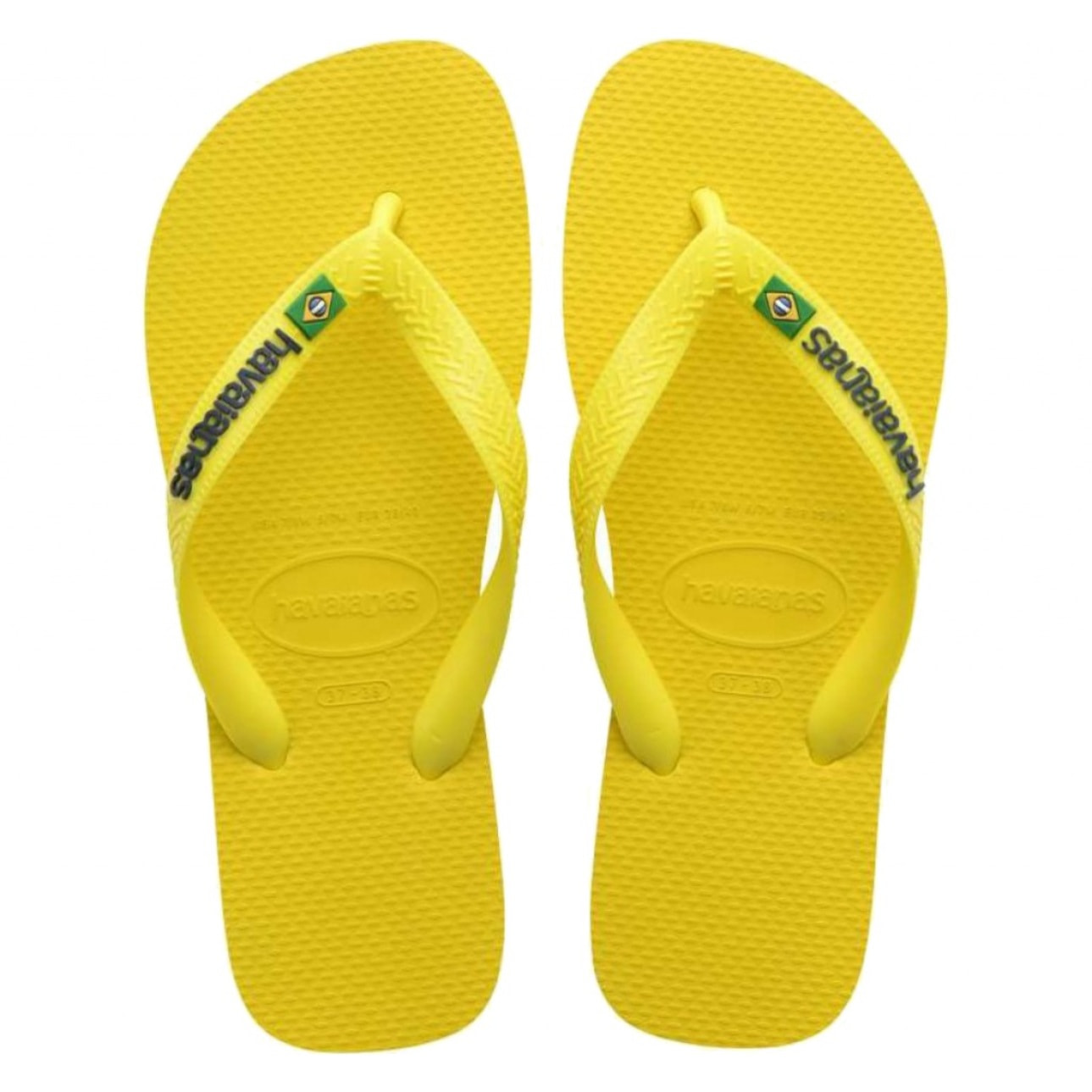 FLIP FLOPS HAVAIANAS BRASIL LOGO NEON