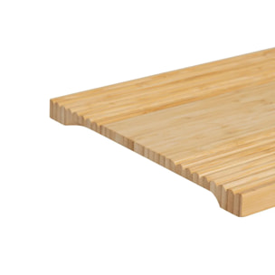 Planche à découper avec rainuresen bambou 40x27cm