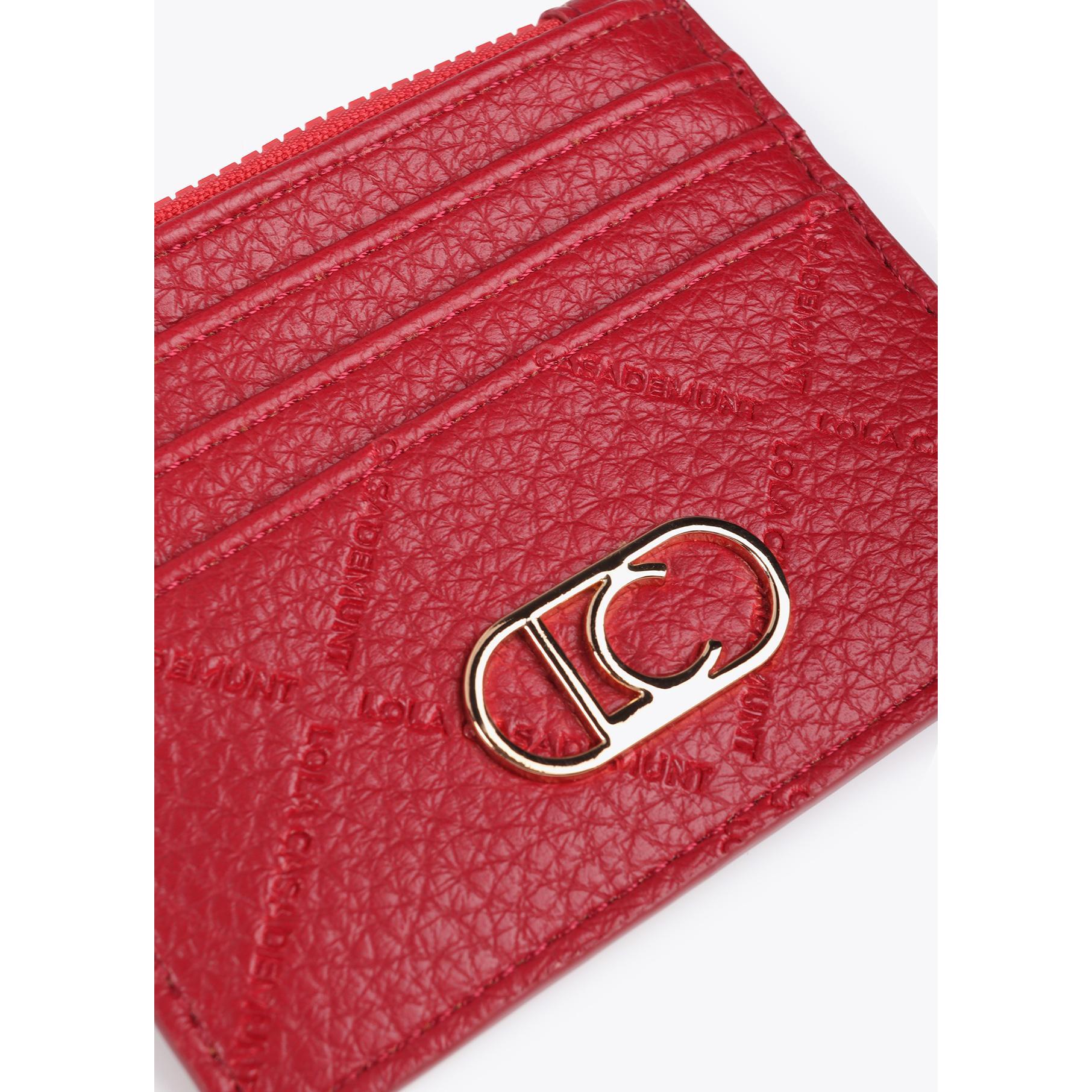 Portatessere monogramma a rombi