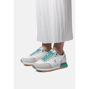 U.S. Polo Assn. - Sneakers SACHA007W/5NS1 in sintetico per donna