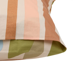 Parure de lit Ludia 220x240cm marron