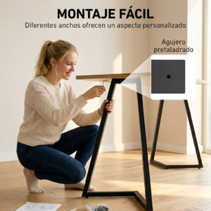 Patas de Mesa de Acero, Juego de 4 Patas para Muebles Industriales con Pies Ajustables y Tornillos para Mesa de Comedor, Banco, 43x3x72 cm, Negro