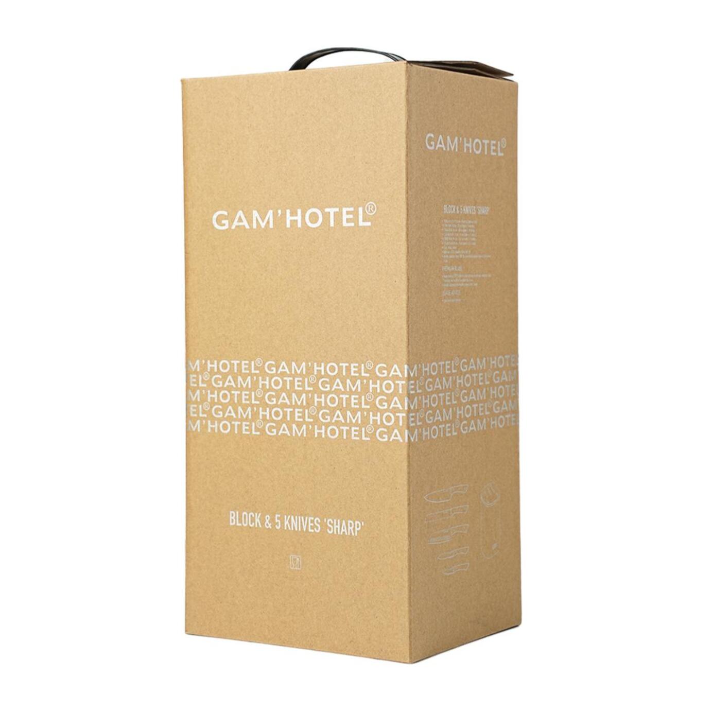 Bloc 5 couteaux - "Sharp"
