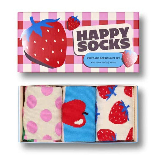 Calcetines kids 3 pack fruits & berries gift