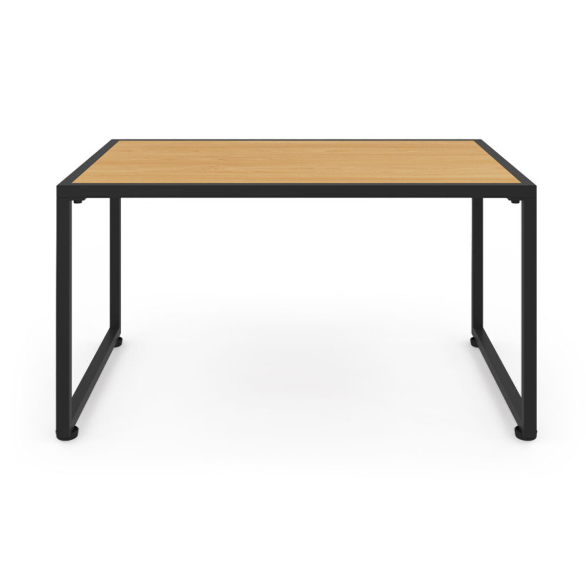 Salon de jardin Ozéa 4 places noir et cordage