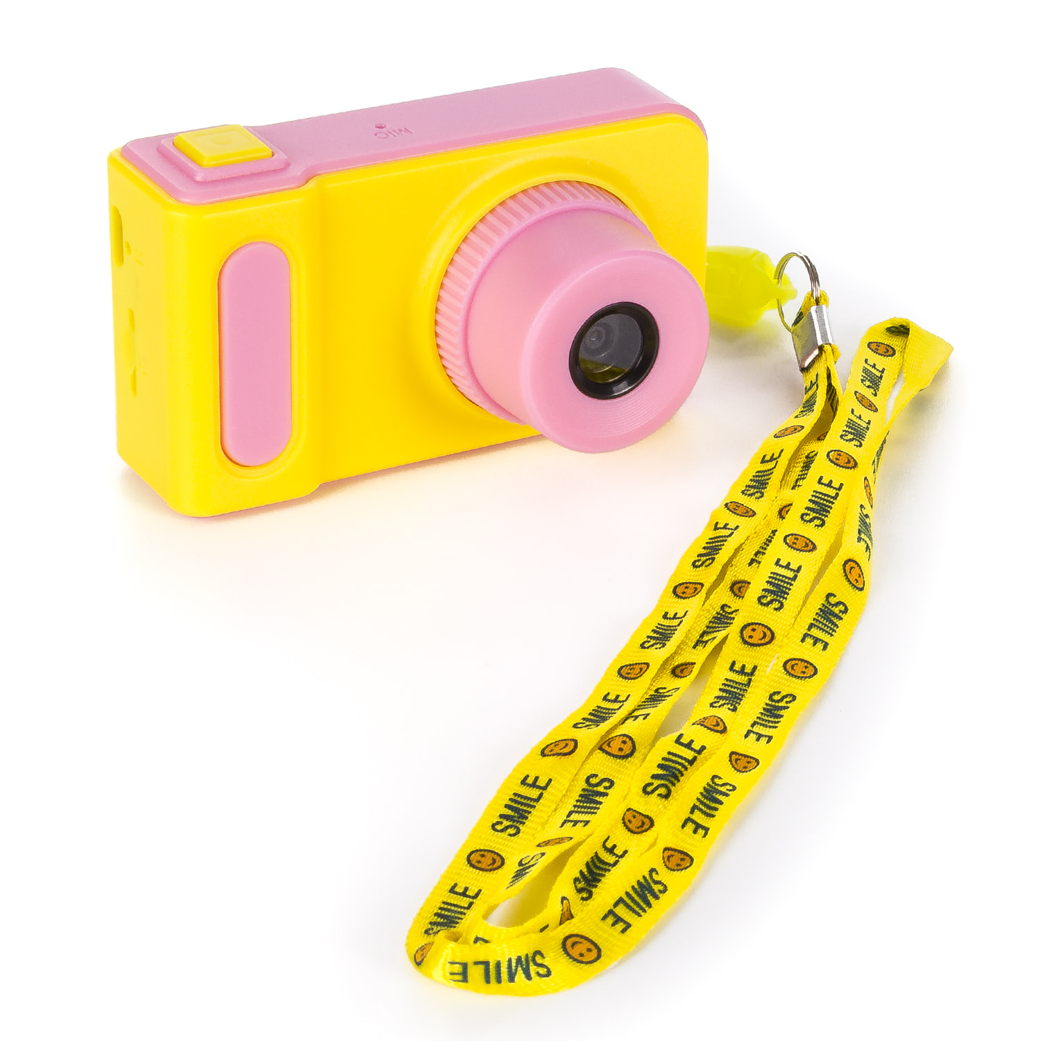 DAM Foto e videocamera per bambini con giochi 8x4x4 Cm. Colore giallo
