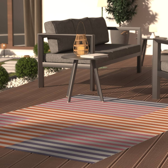 Tapis extérieur/intérieur "Ray" 120x170cm multicolore