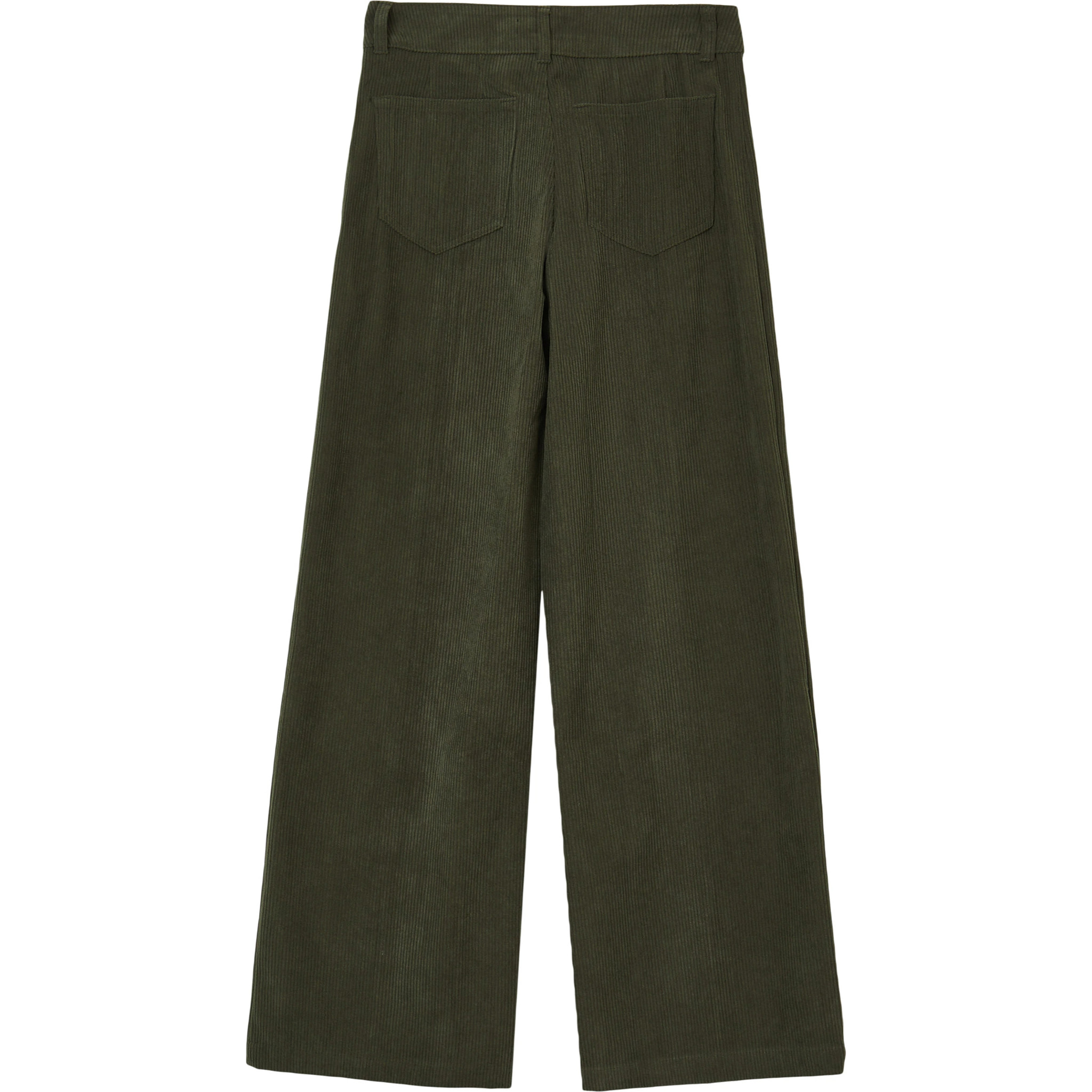 Pantalone palazzo effetto velluto