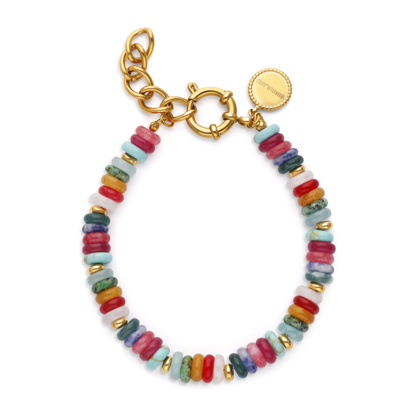 Pulsera Habana Acero Baño Oro