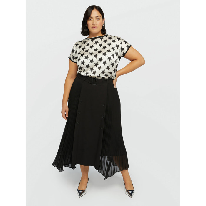 Fiorella Rubino - Falda midi - Negro