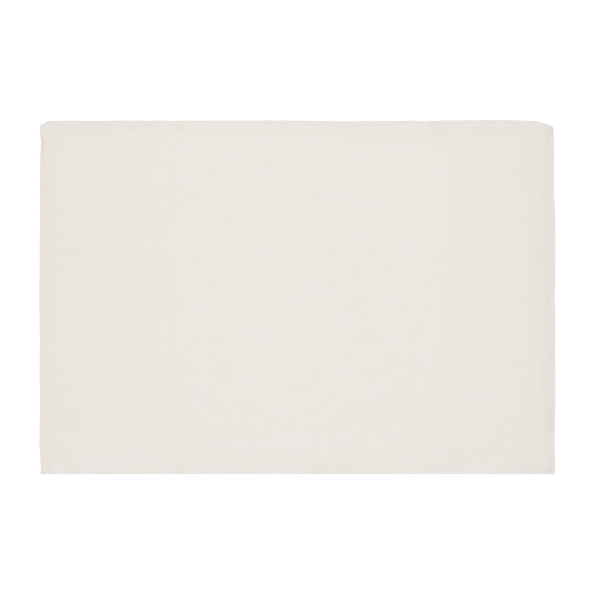 Cabecero tapizado desenfundable de lino blanco en varias medidas