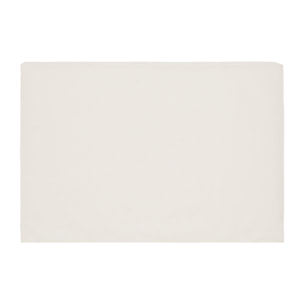 Cabecero tapizado desenfundable de lino blanco en varias medidas