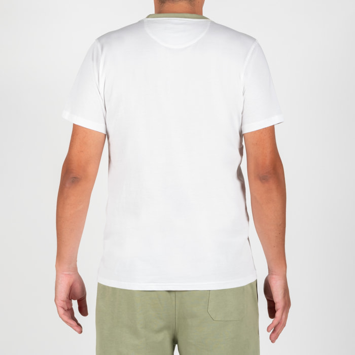 T-shirt maniche corte con stampa logo