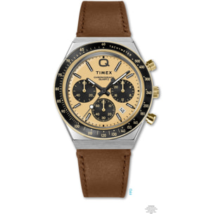 Timex Quartz Analog Chronograph Q Timexâ® Chronograph