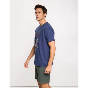 Camiseta Manga Corta Azul Marino - Graham