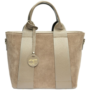 Borsa a mano Carla Ferreri Beige