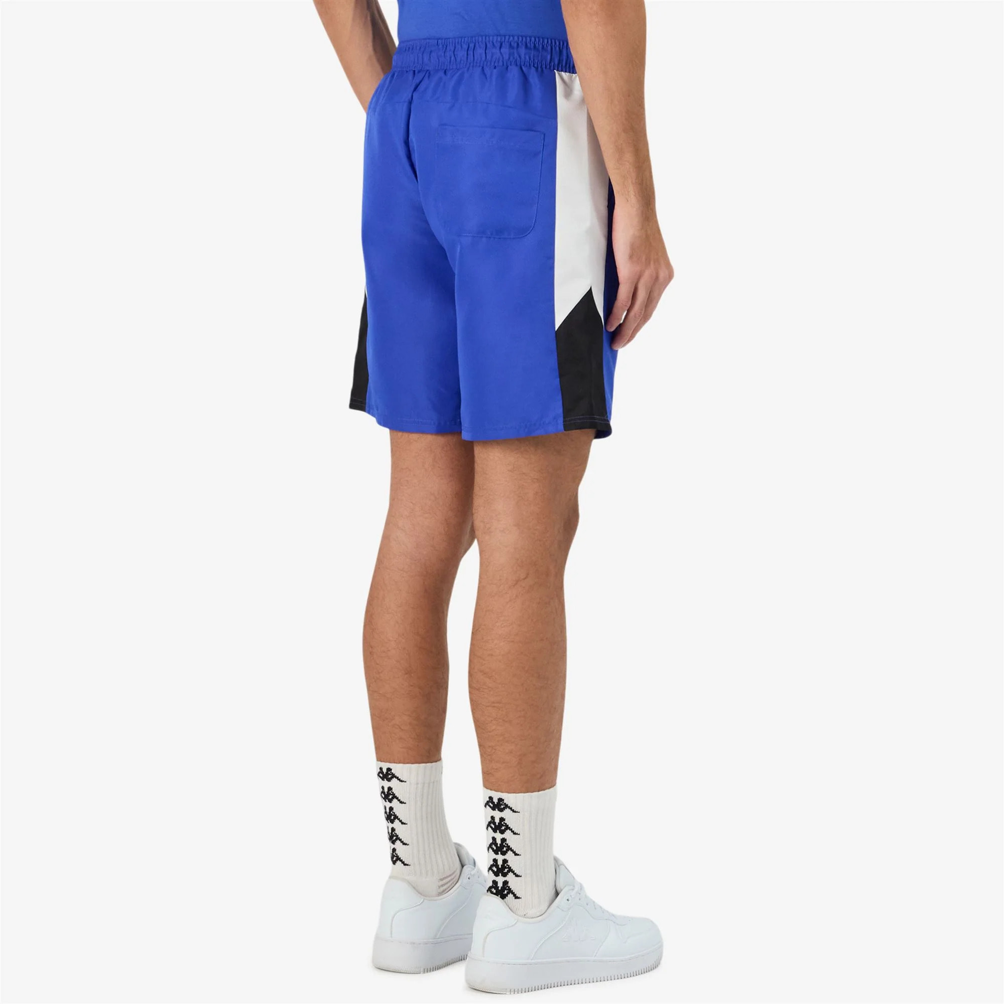Kappa - Pantaloni Corti Uomo Blu - Logo Gaggio
