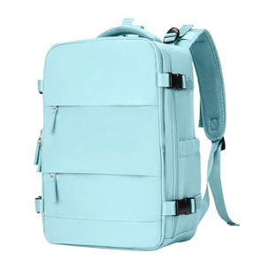 Zaino da cabina da viaggio di grande capacità con multicompartimento (scarpe, vestiti, laptop).