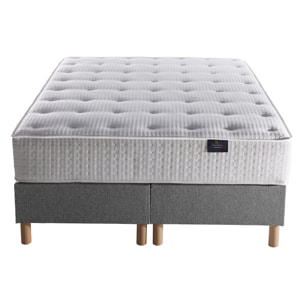 Ensemble Pulsar - Matelas ressorts ensachés Mémoire de forme