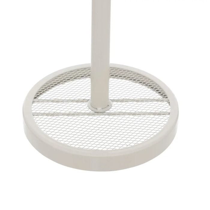 Porte essuie-tout "Mayaj" en métal beige