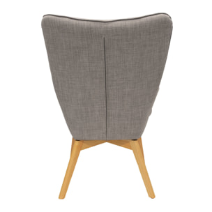 Fauteuil Helsinki Gris