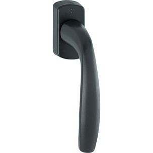 Poignée de fenêtre oscillo-battante New-York 0810/U10 HOPPE F2 Noir mat M5x45 - 11572383