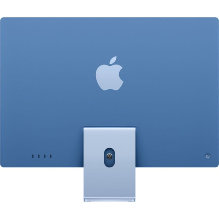 Ordinateur Apple IMAC 24" Ecran Retina 4,5K Puce M4 CPU 10 / GPU 10 coeurs Mémoire RAM 16Go Stockage 512Go SSD Bleu