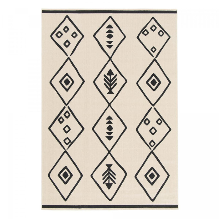 Tapis salon et chambre tissé motif abstrait VOPI