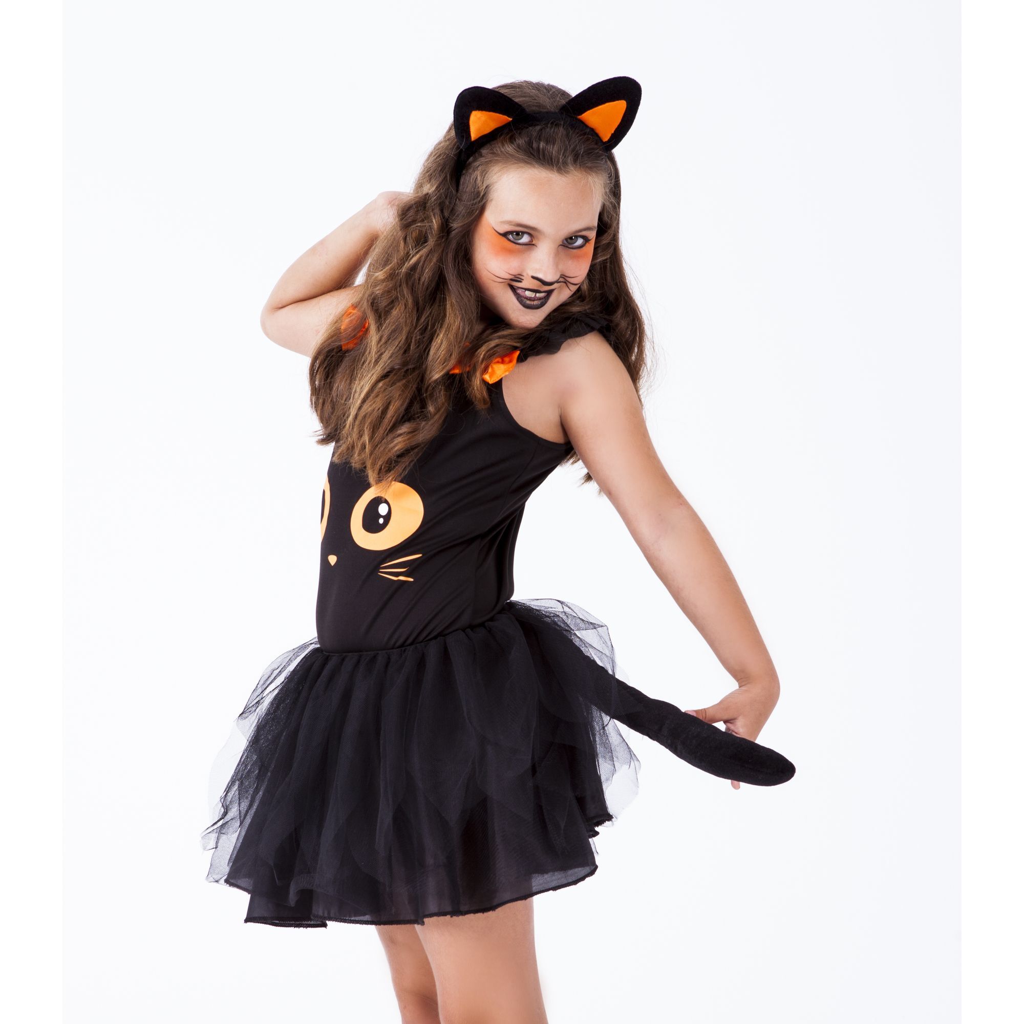 DISFRAZ GATITA NEGRA TUTUWEEN INF