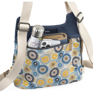 Bolso Mochila Mujer Lois Carolina Azul