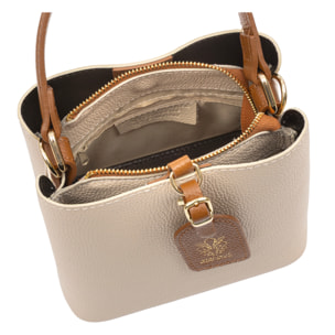 Bernate Bolso de mano Mujer. Piel auténtica Dollaro.