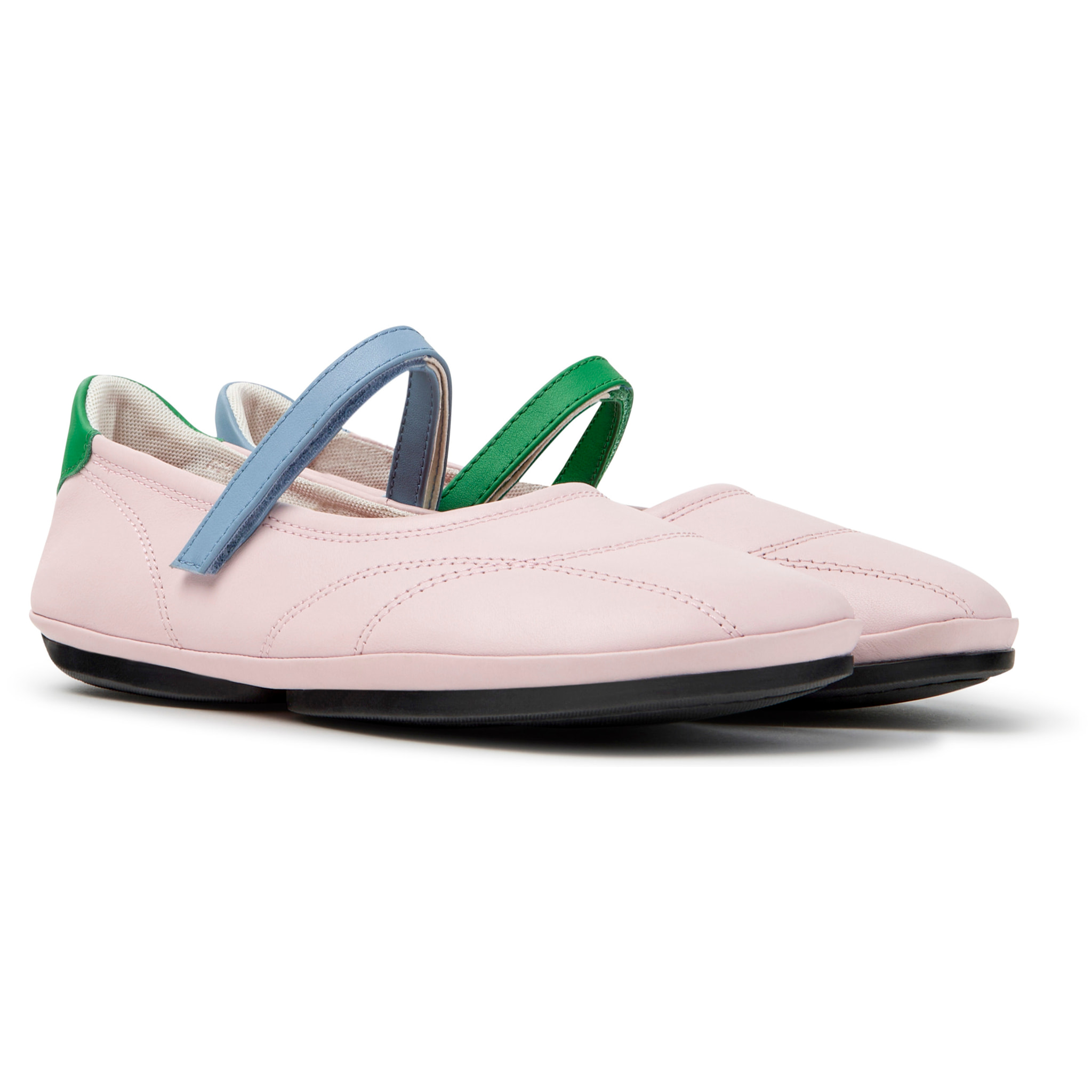 Bailarinas - CAMPER Right Nina - Rosa - Piel lisa