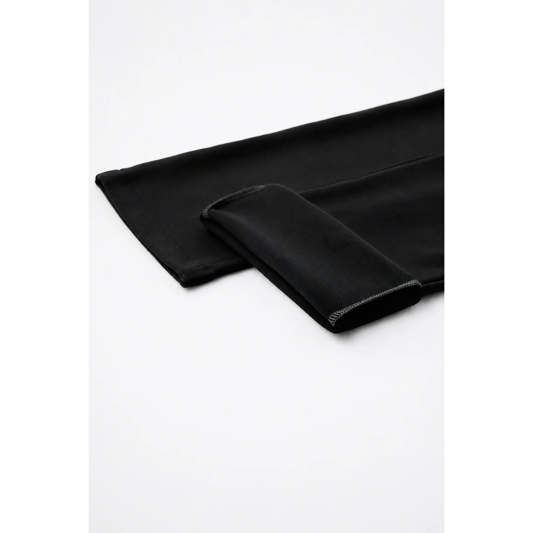 TERMICO Pantaloni effetto pelle a zampa push-up