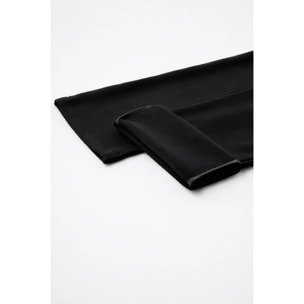 TERMICO Pantaloni effetto pelle a zampa push-up